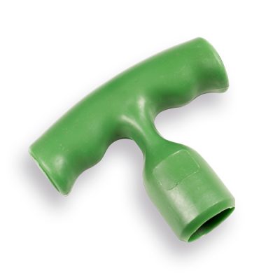T-greep groen geheel kunststof