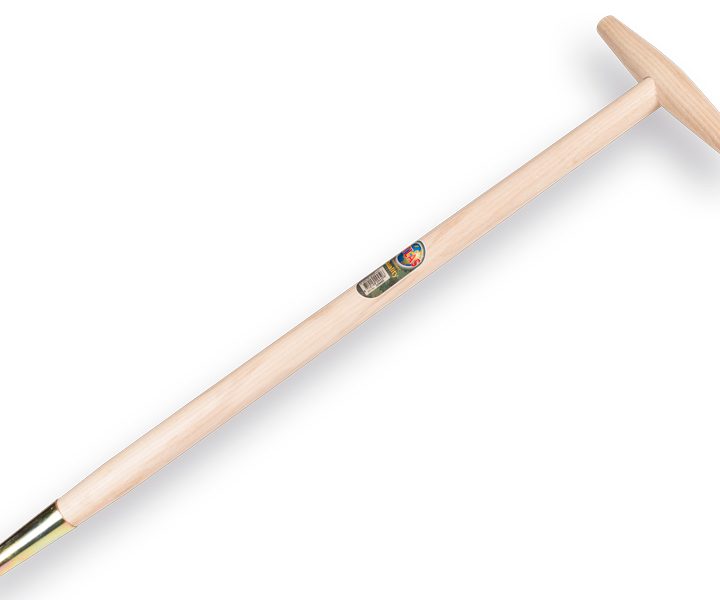 Graskantstekersteel ATLAS essen 85cm, met veerbus en groot hilt 24cm