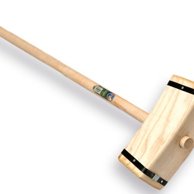 Houten sleg rechthoek model ATLAS met steel 100cm