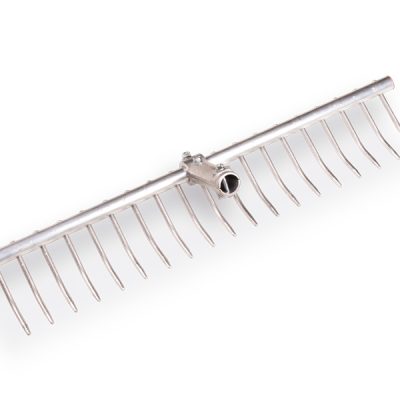 Grashark aluminium OFFNER 19-tands, verstelbaar, 60cm breed, zonder steel