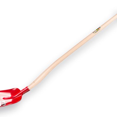 Betonschop RUHR BRILLANT 0 rood, gehard, met blijham 110cm, extra dubbel gebogen