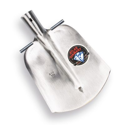 Steekbats ATLAS DIAMANT 1/4 000, gehard, blank gepolijst met ronde opstap