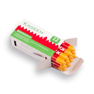Merkkrijt KADEEM geel, verpakt per 12