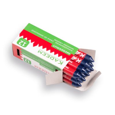 Merkkrijt KADEEM blauw, verpakt per 12