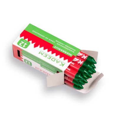 Merkkrijt KADEEM groen, verpakt per 12