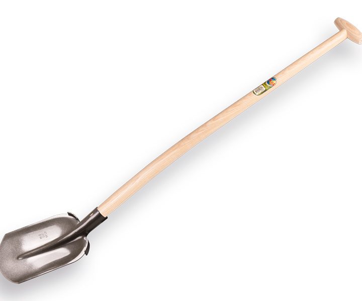 Steekbats ATLAS 1/4 000, gehard met opstap, met ATLAS schopsteel 100cm