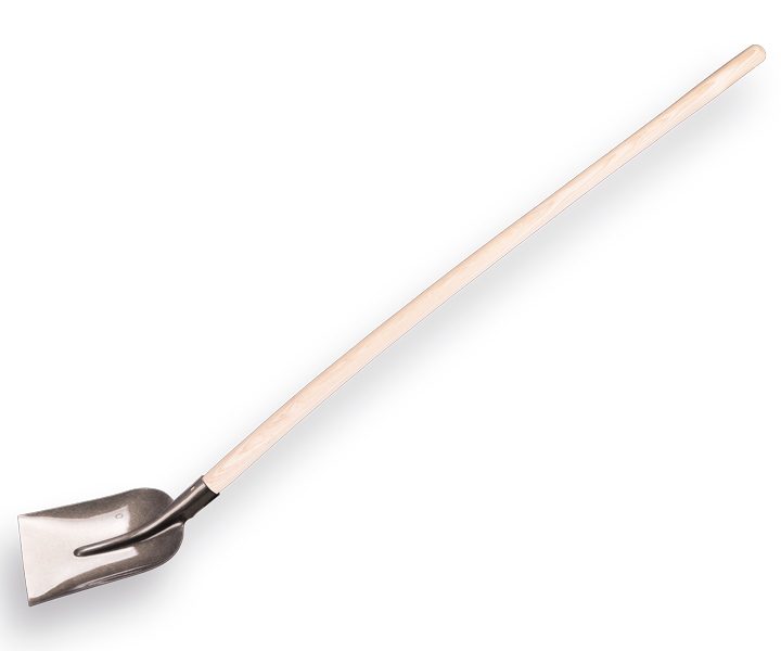 Betonschop ACTIE 1/2 0, gelakt met essen PE Import batsesteel 130cm
