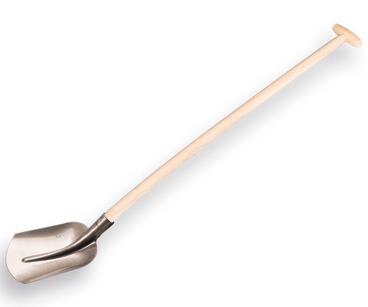 Schepbats ACTIE 3/4 0, met essen PE Import schopsteel 110cm ongewaxt