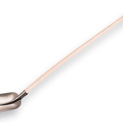 Schepbats ACTIE 3/4 0, met essen PE Import batsesteel 130cm, gebogen