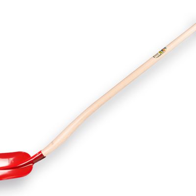 Betonschop RUHR BRILLANT 3/4 0 rood, gehard met Atlas schopsteel 110cm