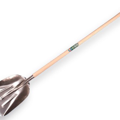 Graanschop OFFNER aluminium met strip en Atlas batsesteel 130cm