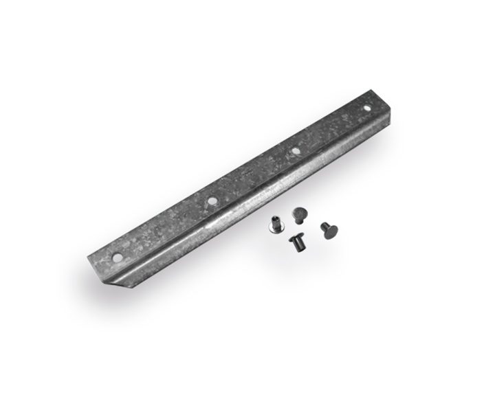 Strip met 4 klinknagels voor OFFNER ballastschoppen