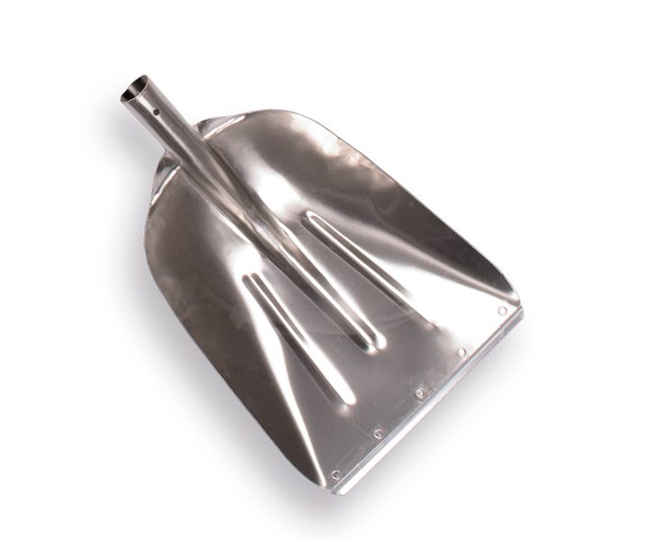 Graanschop ATLAS DIAMANT aluminium, met strip, 32x40cm zonder steel