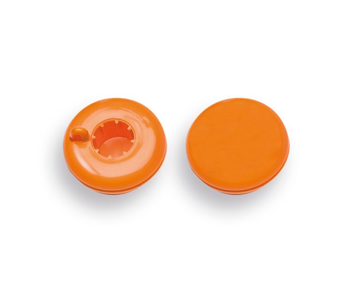 Knop oranje voor vlaggenstok