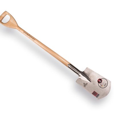 Spade IDEAL type 1006 nr.2, gepolijst, met T-steel 85cm