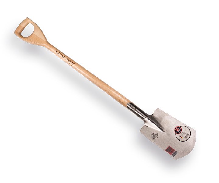 Spade IDEAL type 1006 nr.2, gepolijst, met T-steel 85cm