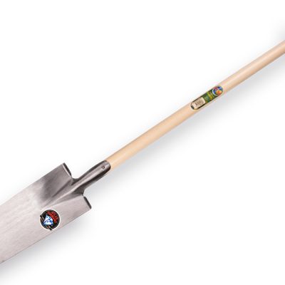 Grondwerk spade BELGIË ATLAS DIAMANT met essen steel 85cm, bladdikte 2,5mm