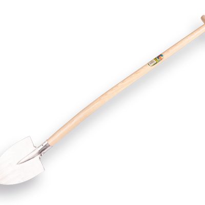 Barnevelder gesmede spade ATLAS met schopsteel gebogen 100cm