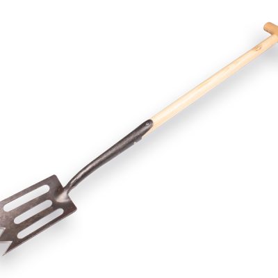 Spork DE WIT met zwanenhals met essen steel 75cm