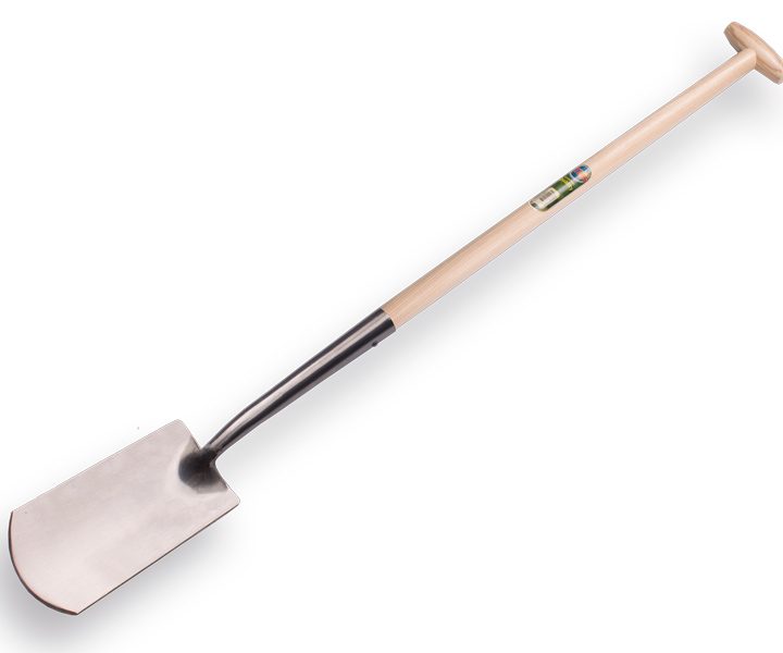 Zwanenhalsspade ATLAS gepolijst met steel 80cm