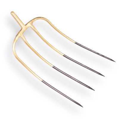 Mestvork OFFNER brons 4 tands, met stift