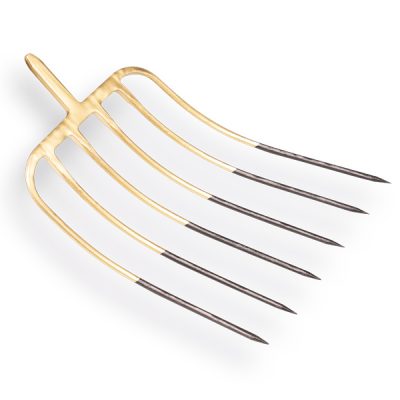 Mestvork OFFNER brons 6 tands, met stift.
