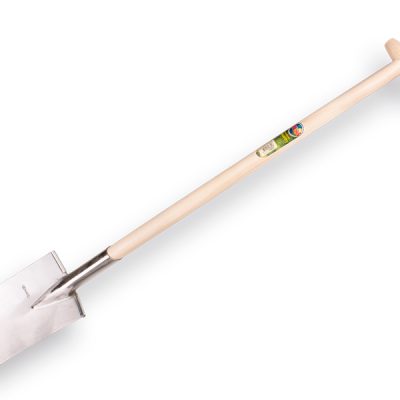 Damesspade ATLAS DIAMANT gepolijst met opstap, met ATLAS T-steel 90cm