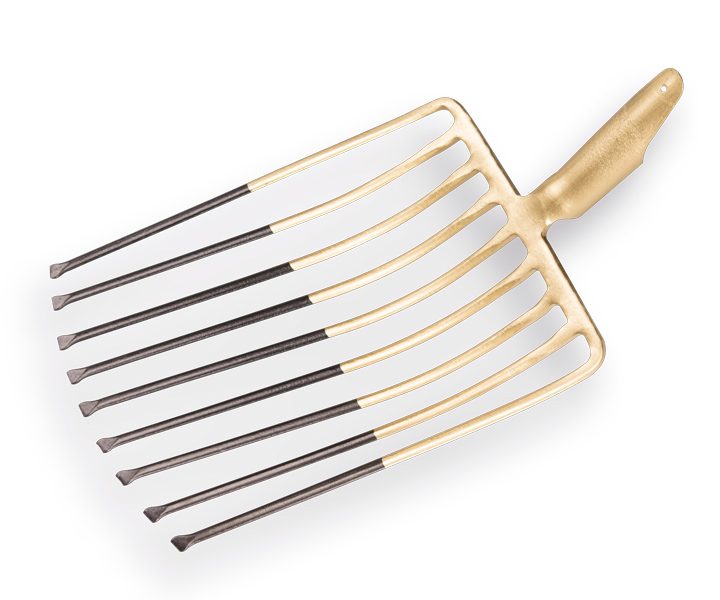 Puinvork OFFNER 9 tands 36cm lang, met lipdul
