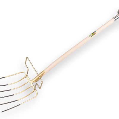 Bladvork OFFNER 6 tands, 36cm breed, met beugel en YD-steel 95cm