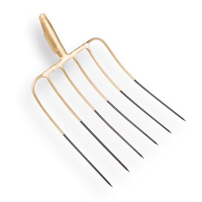Maisriek - Silovork OFFNER 6 tands 43cm lang, met veerdul