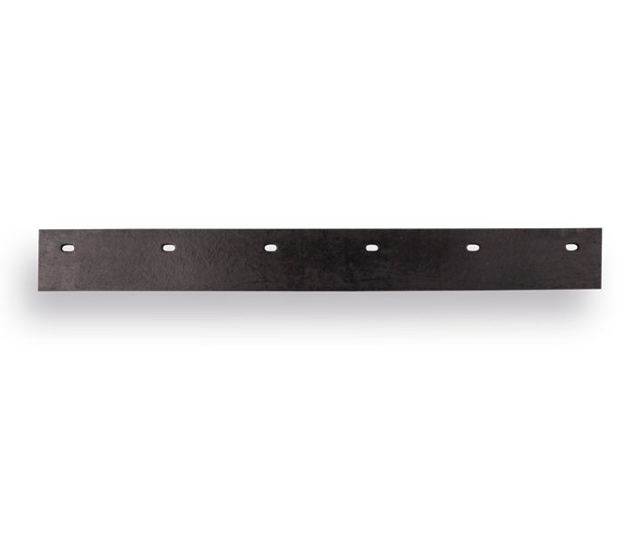 Rubber voor mestschuiver gebogen 58cm