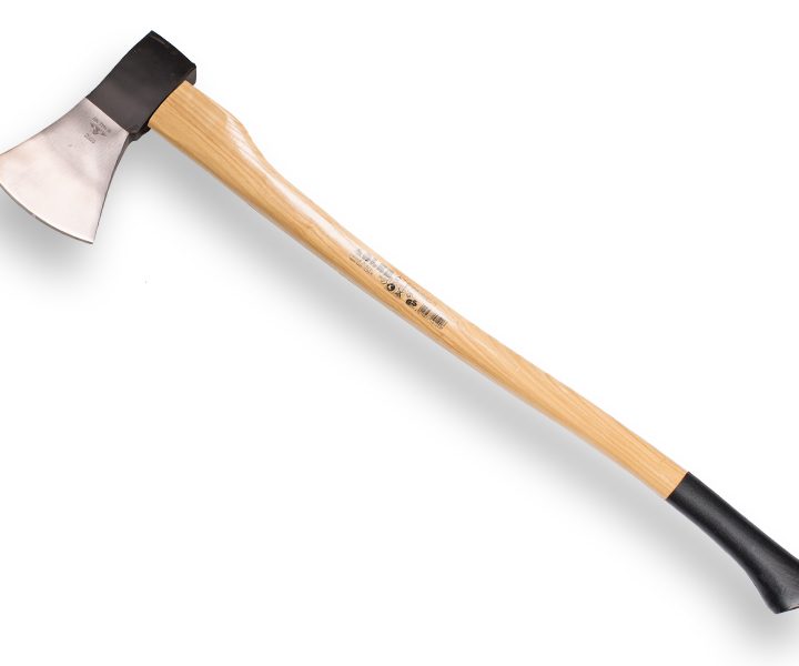 Boombijl ADLER 2000gr. met essen steel 90cm en beschermhoes