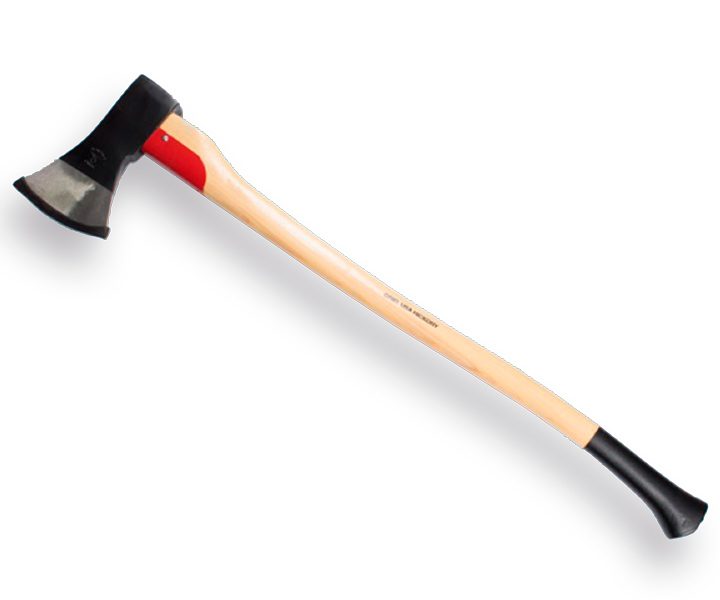 Boombijl ADLER 1800gr. met HICKORY steel 90cm en steelbescherming