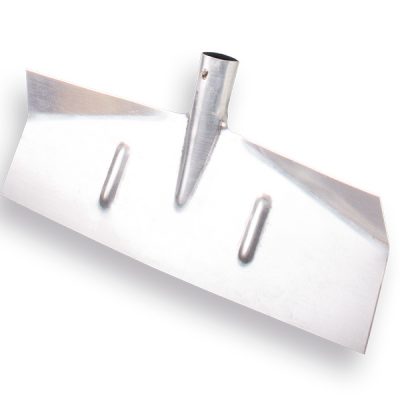 Sneeuwschuiver recht ATLAS 50x18cm uit staalplaat, zonder steel