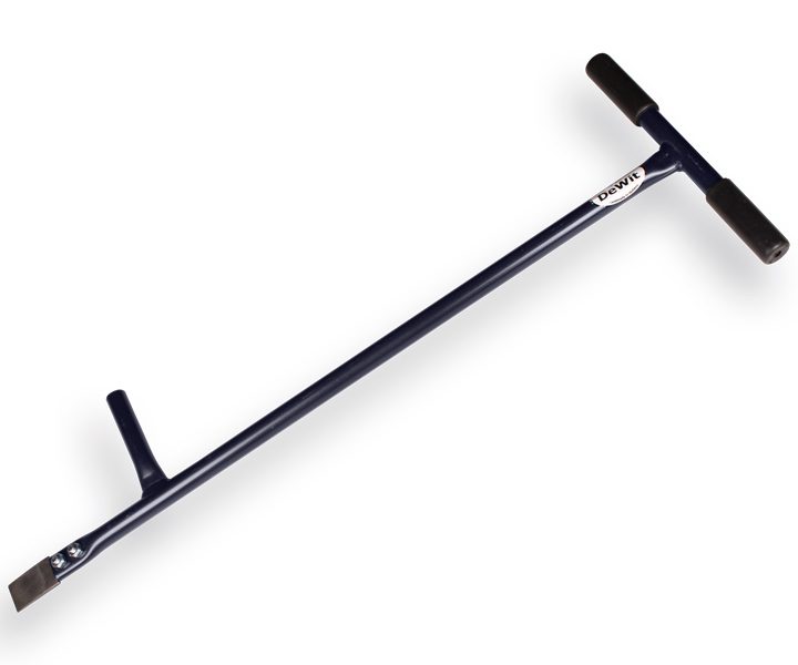 Richtijzer DE WIT met stalen mes, lengte 100cm