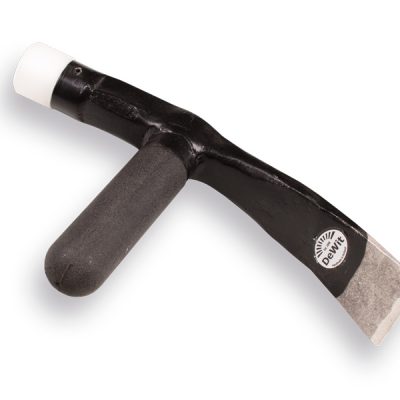 Straathamer DE WIT met fiberglas steel, met nylon dop, bekbreedte 70mm