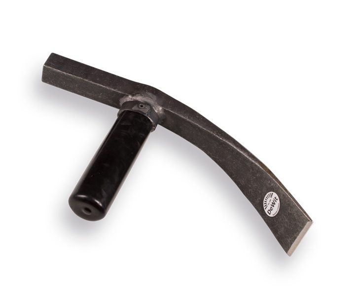 Straathamer DE WIT 5cm met Fiberglassteel, model Staphorst