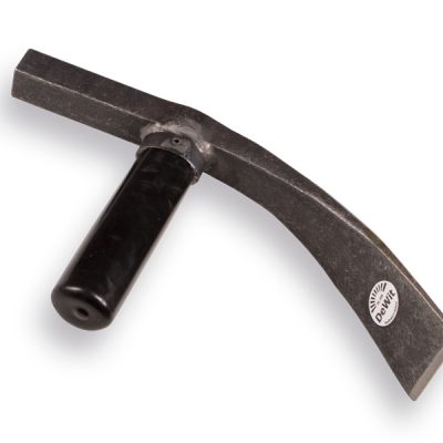 Straathamer DE WIT 7cm met Fiberglassteel, model Staphorst