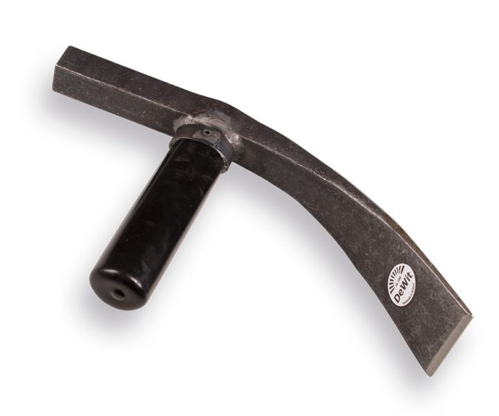 Straathamer DE WIT 7cm met Fiberglassteel, model Staphorst