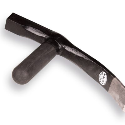 Straathamer DE WIT met fiberglas steel, bekbreedte 40mm