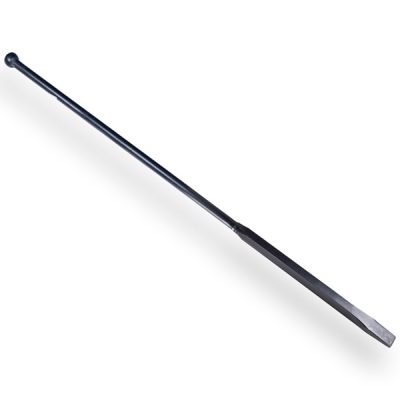 Stootijzer DE WIT 120cm, met onderstuk 40cm vierkant