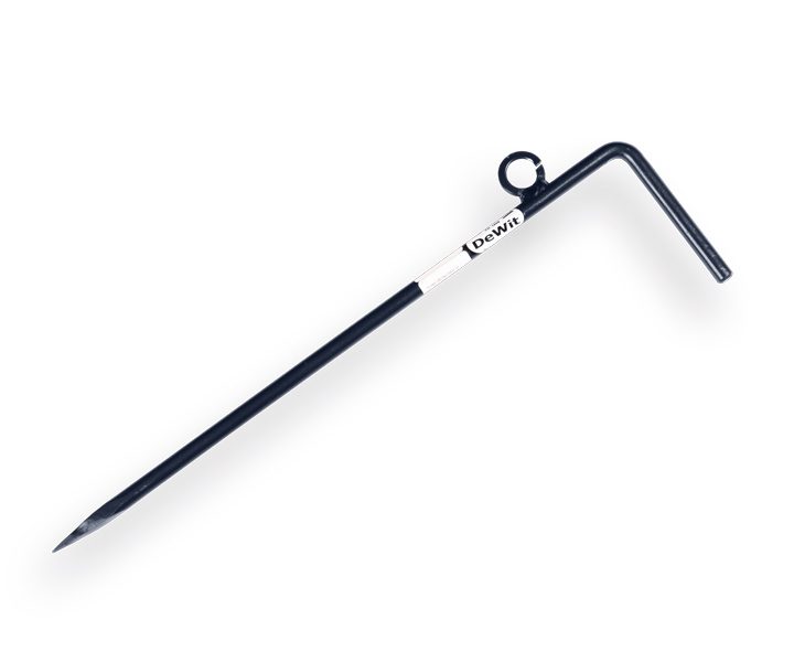 Draadpen DE WIT 400x10mm met haakse kop