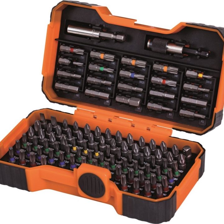 BAHCO Bitset kleur 100-delig