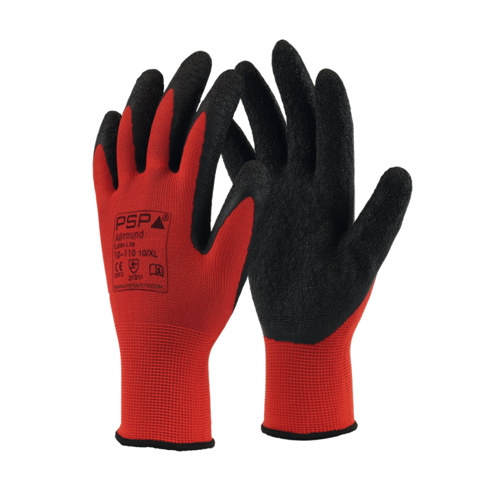 PSP 10-110 Allround latex lite red werkhandschoenen (maat 9)