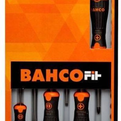 BAHCO Schroevendraaierset BahcoFit 6-delig (Type: Sleuf)