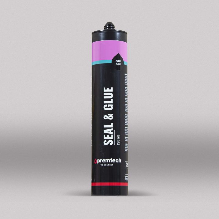 Premtech seal and glue zwart 290ml